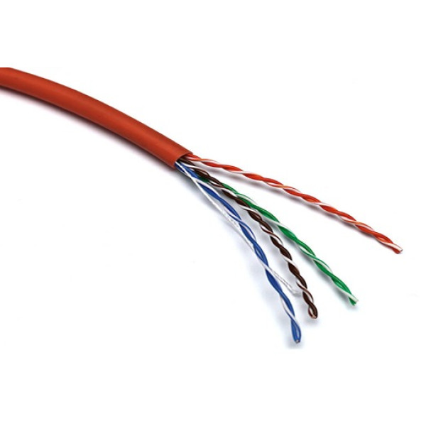 Excel Solid Cat5e Cable U/UTP LSOH Dca 305m Bx Ora...