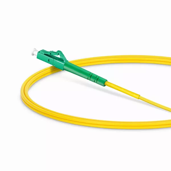  FS.COM 2m (7ft) LC UPC to LC UPC Simplex OS2 Single Mode, Riser (OFNR) 2.0mm Yellow