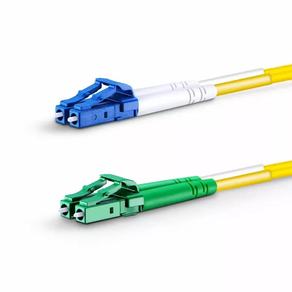 FS.COM 2m (7ft) LC UPC to LC UPC Duplex OS2 Single Mode, Riser (OFNR) 2.0mm Yellow