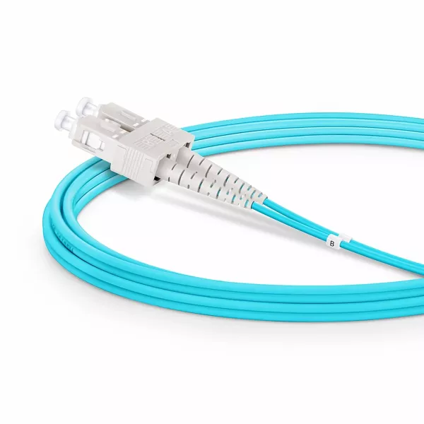 FS.COM 2m (7ft) LC UPC to LC UPC Duplex OM4 Multimode PVC (OFNR) 2.0mm Fiber