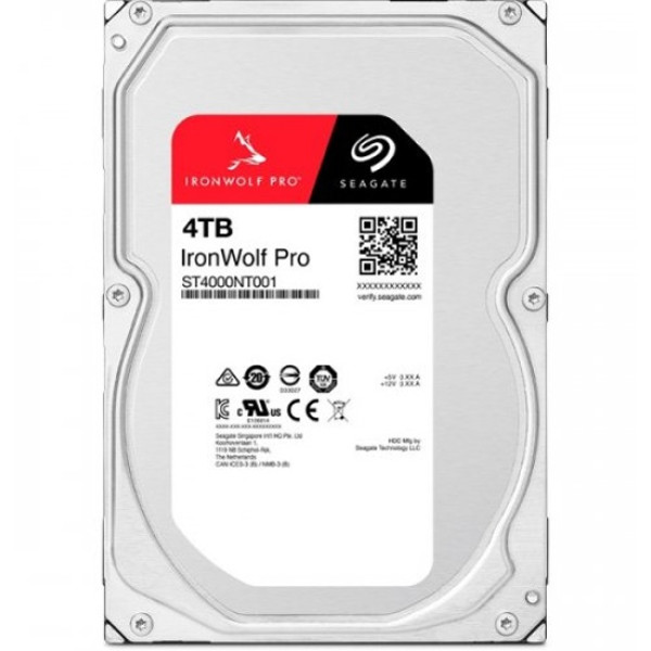 HDD SEAGATE Ironwolf pro NAS 4TB ST4000NT001