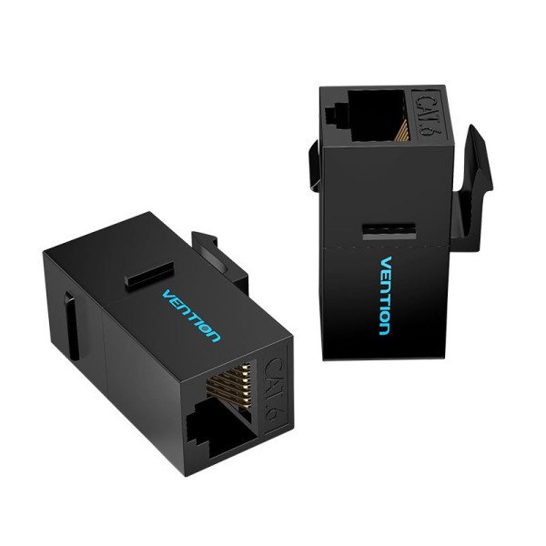 Vention Cat.6 UTP Keystone Jack Coupler Black (IPG...