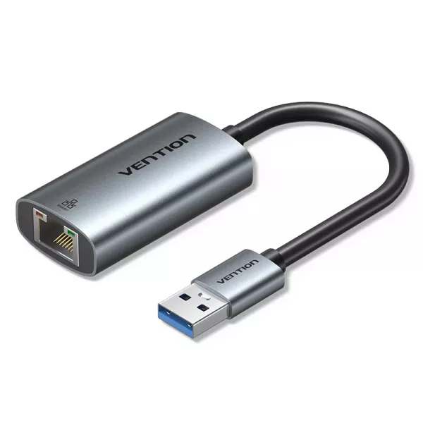 Vention USB-A to Gigabit Ethernet Adapter 0.15M Gr...