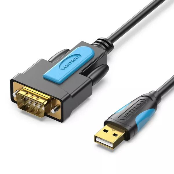 Vention USB to RS232 Serial Black 1.5M (VAS-C02-B1...