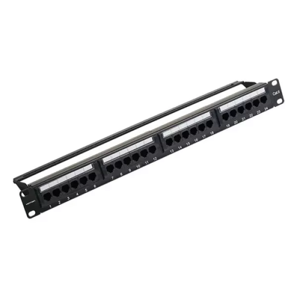 Vention 24-Port Cat6 Unshielded Patch Panel Black ...