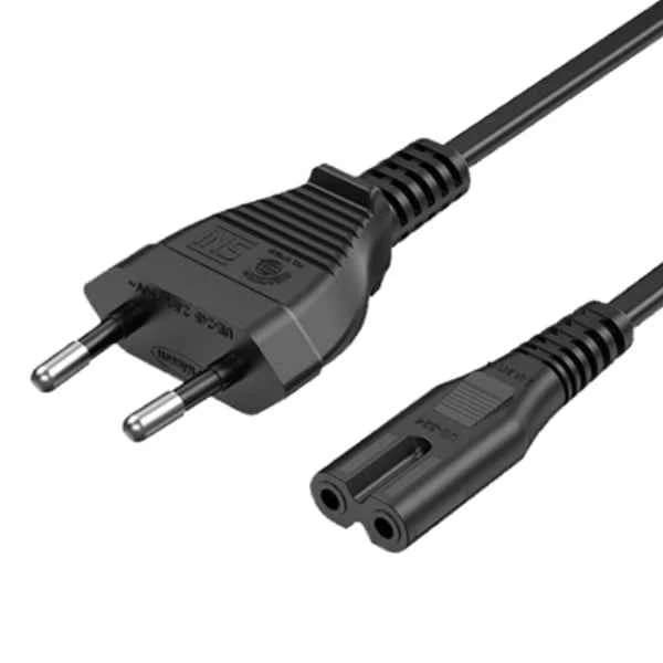 Vention Power Cord C7 EU Plug 2-Prong 1.8M (ZCLBAC...