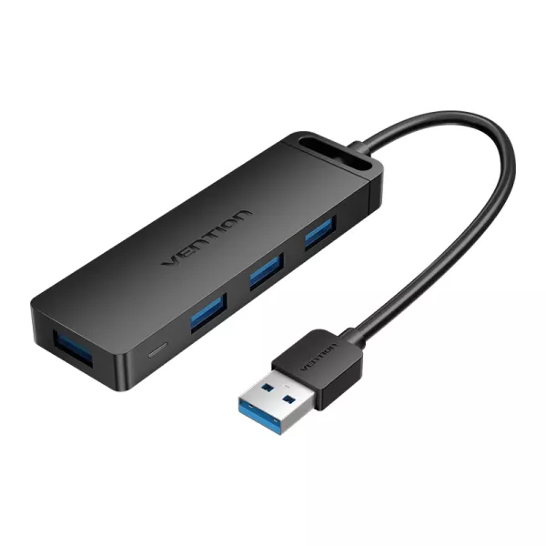 Vention USB 3.0 Hub 4-Port 0.15M Black (CHLBB)