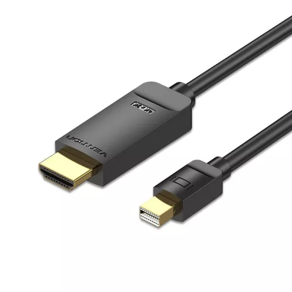 Vention 4K Mini DisplayPort to HDMI Cable 2M Black...