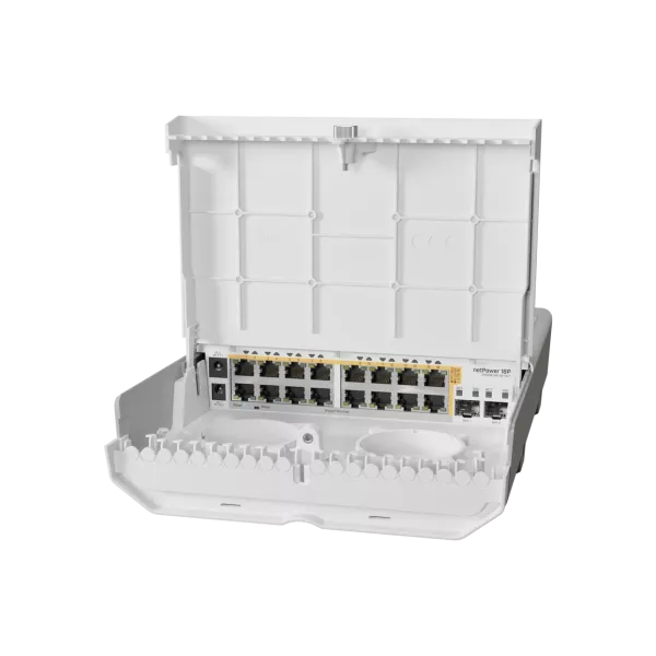Switch MIKROTIK CRS318-16P-2S+OUT