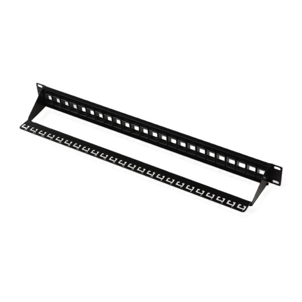 Patch Panel ODEX Cat6 Unloaded 24Ports PP24-1UBLK-...