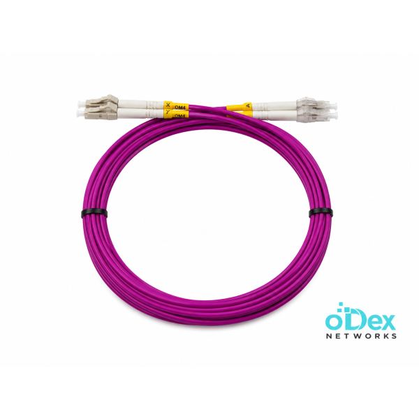 Fiber Optic Patch Cord ODEX LC-LC OM4 Duplex 7m