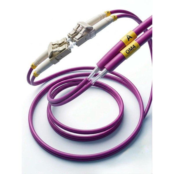 Fiber Optic Patch Cord ODEX LC-LC OM4 Duplex 2m