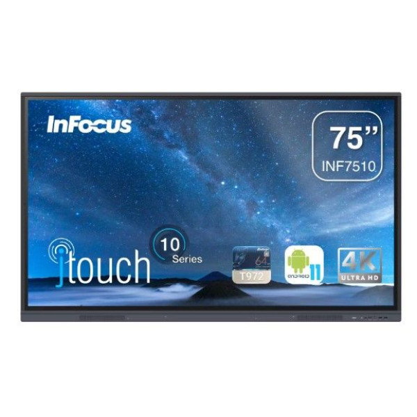 Interactive Touch Display  InFocus INF7510 4K, 75&...