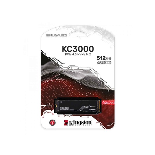 NVMe M.2 SSD Kingston KC3000 512GB