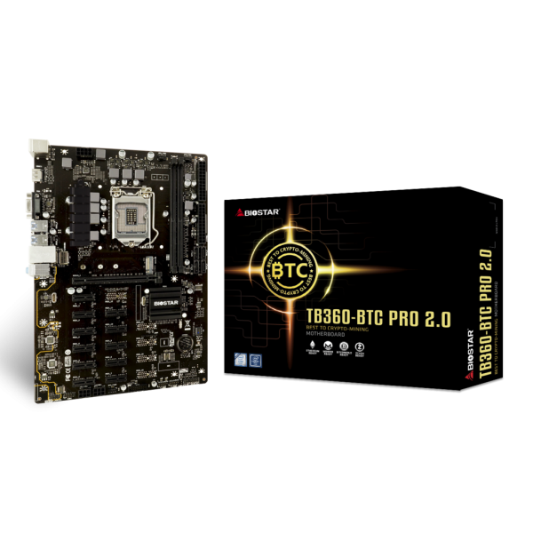Motherboard  BIOSTAR TB360-BTC PRO 2.0