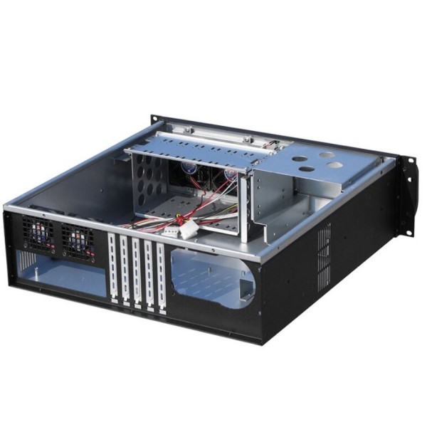 3U Rack mount server case  GEMBIRD 19CC-3U-01