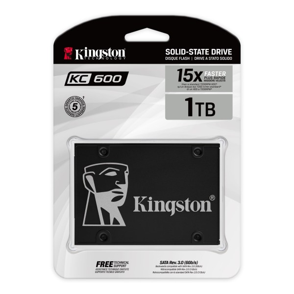 Internal SSD KINGSTON SKC600/1024G 1TB SATA 2.5&qu...