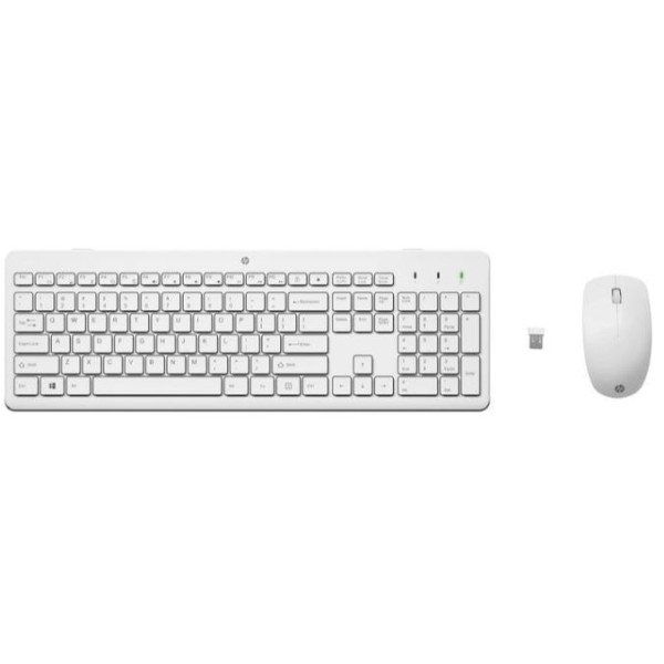 Wireless Mouse and Keyboard HP 230  Combo /White