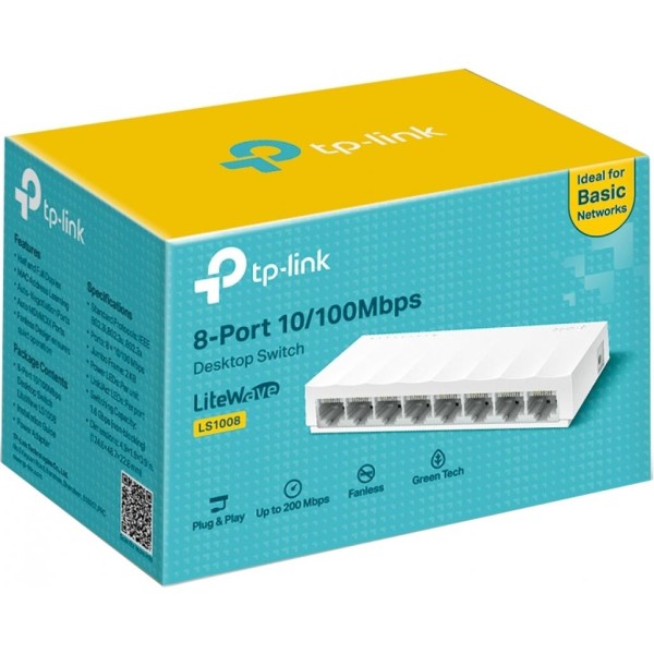 Switch Tp-Link LS1008 8port 