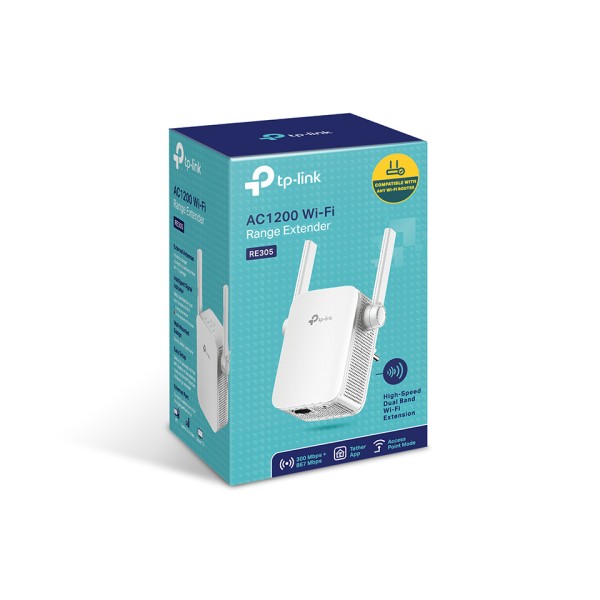 Router / Wi-Fi  Range Extender TP-Link AC1200 (RE305)
