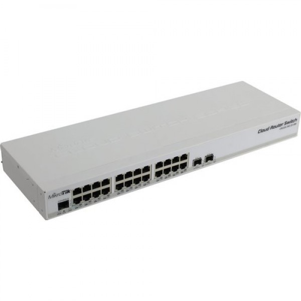 Router Switch MikroTik (CRS326-24G-2S+RM) 24-port Gigabit
