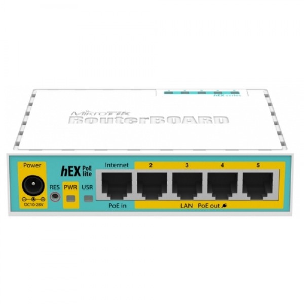 RouterBoard MikroTik HEX POE Lite (RB750UPr2) 5-po...