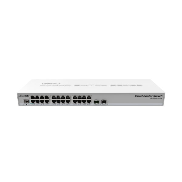 Router Switch MikroTik (CRS326-24G-2S+RM) 24-port Gigabit