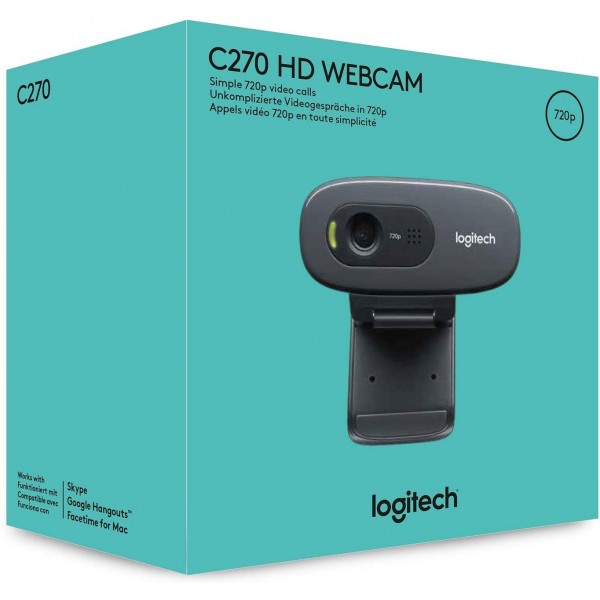 Webcam Logitech HD  C270