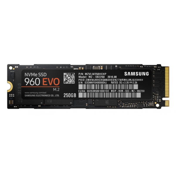 SSD M.2 Samsung 960 EVO 250GB (MZ-V6E250)