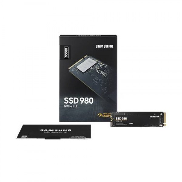 SSD Samsung 980 NVMe M.2 500GB (MZ-V8V500BW)